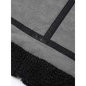 Mens Zipper Fur Leathers Thicken Multi Pocket Long Sleeve Vintage Jakcte