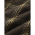 Mens Vintage Plaid Warm Lamb Wool Lined Lapel Pocket Jacket