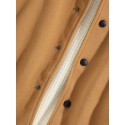 Mens Embroidery Patchwork Raglan Sleeves Woolen Jacket With Pocket