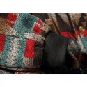 Mens Casual Autumn Fashion Baseball Collar Printed Jacket Streetwear Coats