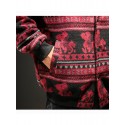 Mens Fashion Cotton Printing Loose Comfy Thick Casual Jacket 