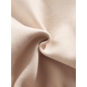 Mens Woolen Solid Color Lapel Button Cord Collar Relaxed Fit Jackets