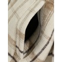 Mens Plaid Button Up Lapel Vintage Jacket With Pocket