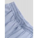 INCERUN Mens Vintage Casual Baggy Solid Color Drawstring Chinese Style Loose Pants