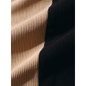 Mens Ethnic Geometric Print Flap Pocket Patchwork Corduroy Loose Pants
