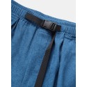 Mskufo Design Mens Side Pocket Elastic Waist Loose Cargo Pants