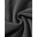 Mens Geometric Embroidered Color Block Patchwork Corduroy Pants