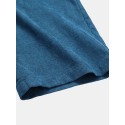 Mskufo Designed Mens Corduroy Solid Color Drawstring Big Pocket Casual Pants