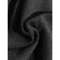 Mens Japanese Totem Side Print Corduroy Loose Pants