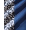 Mens Ethnic Geometric Pattern Patchwork Loose Drawstring Jogger Pants