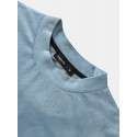 Mens Tokyo Character Embroidered Mock Neck Short Sleeve T-Shirts