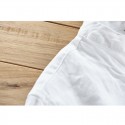 Mens Vintage Chinese Style Cotton Solid Color Stand Collar Casual Summer T Shirts