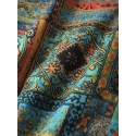 Mens Tribal Animals Print Ethnic Style Short Sleeve Shirts