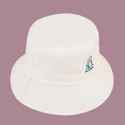 Unisex Cartoon Little Dinosaur Embroidery Sun Hat Outdoor Casual Sunshade Bucket
