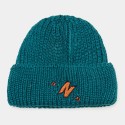 Unisex N-Letter Pattern Knitted Caps Fashion Casual Adjustable Elastic Cap Skull Cap Brimless Beanie Landlord Cap
