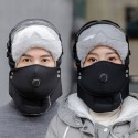 Unisex Autumn Winter Warm Trapper Hat with Goggles Adult Outdoor Cycling Windproof Ear Protection Thicken Bomber Hats Ski Hats