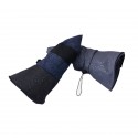 Unisex Polyester Casual Outdoor Mountaineering Breathable Brim Extended Foldable Quick Dry Sunshade Bucket Hats