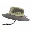 Unisex Polyester Casual Outdoor Mountaineering Breathable Brim Extended Foldable Quick Dry Sunshade Bucket Hats