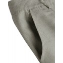 Women High Waist Button Solid Color Harem Pants with Pocket