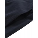 Women High Elastic Waist Loose Wide Leg Pants with Pockets