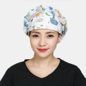Surgical Caps Scrub Cap Cotton Fabric Nurse Hat