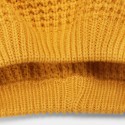 Women Solid Color Dome Hollow Breathable Knitted Hat Outdoor Windproof Sunshade Beret Cap