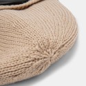 Unisex Knitted Solid Color Aviator Glasses Lens Decoration Thicken Warmth Fashion Beanie Hat