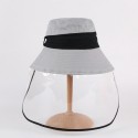 Unisex Anti-fog Removable Mask For Full Protection Bucket Hats