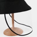 Unisex Anti-fog Removable Mask For Full Protection Bucket Hats